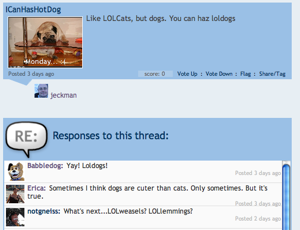 LOLDogs discussion at Babbledog