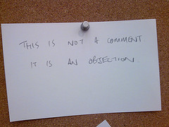 objection Photo by suburbanslice