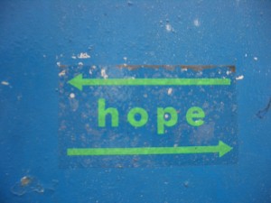 Hope. Which Way? (Photo by bixentro, cc-by license, click through for details)